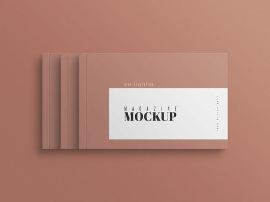 Free Modern Magazine Mockup Psd