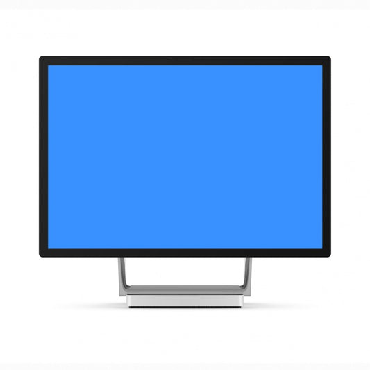Free Monitor Mock Up Template Psd