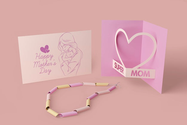 Free Mother'S Day Celebration Card With Mock-Up Psd