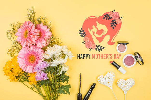 Free Mothers Day Mockup With Copyspace Psd