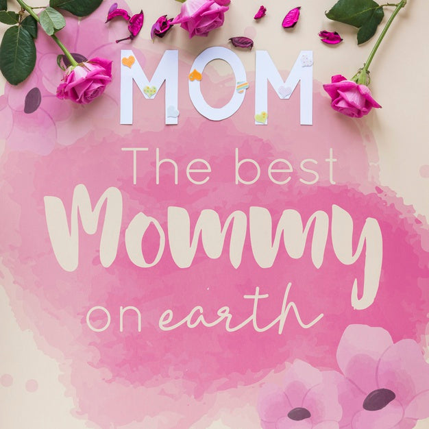 Free Mothers Day Mockup With Copyspace Psd