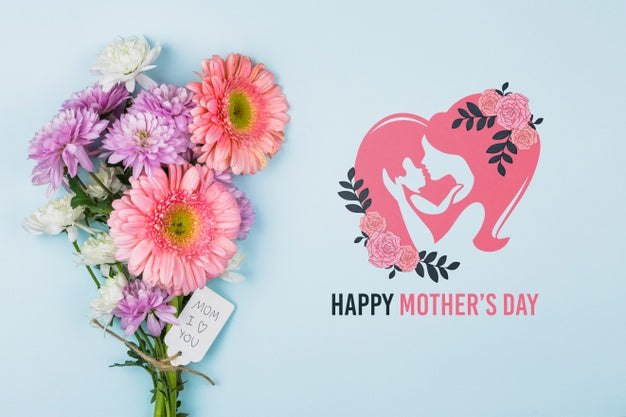 Free Mothers Day Mockup With Copyspace Psd