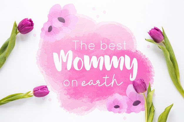 Free Mothers Day Mockup With Copyspace Psd