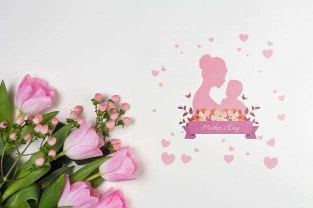 Free Mothers Day Mockup With Copyspace Psd