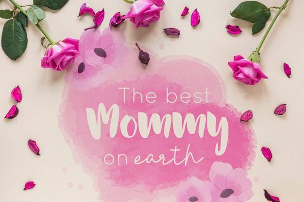 Free Mothers Day Mockup With Copyspace Psd