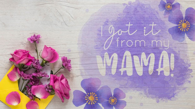 Free Mothers Day Mockup With Copyspace Psd