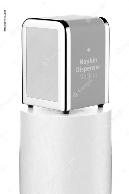 Free Napkin Dispenser Mockup Psd