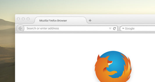 Free New Firefox Browser Psd Mockup