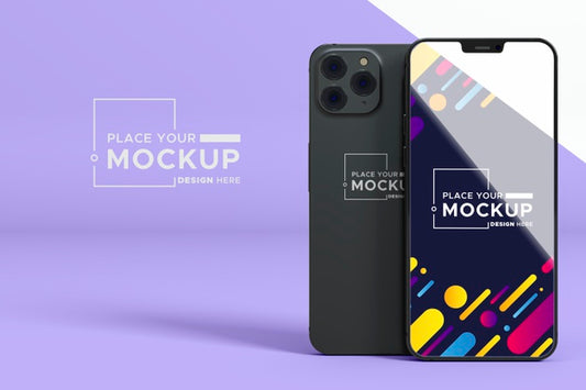 Free New Phone Collection Mock-Up Psd