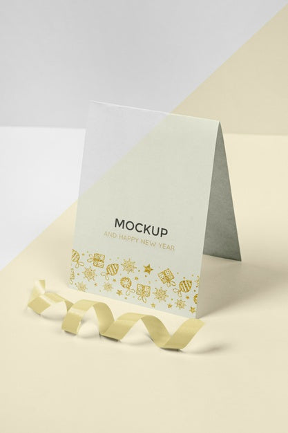 Free New Year Concept Mock-Up Psd