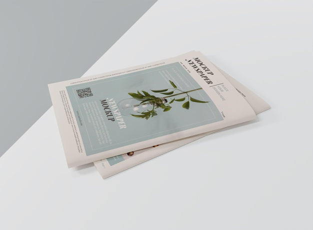 Free Newspaper Mock-Up Psd