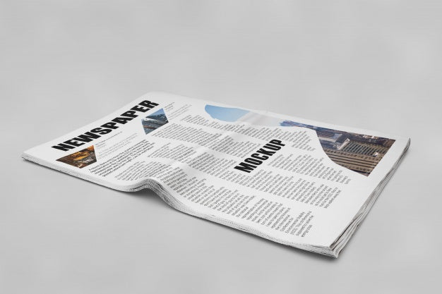 Free Newspaper Mockup Psd – CreativeBooster