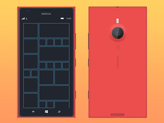 Free Nokia Lumia 1520 Mockup