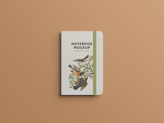 Free Notebook Mockup #2