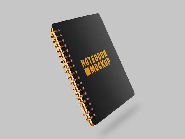 Free Notebook Mockup Psd