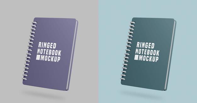 Free Notebooks Mockup Psd