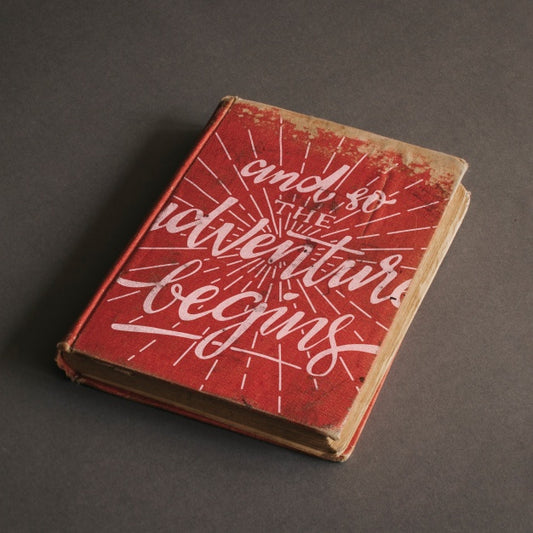 Free Old Book Mockup For Adventure Concept Psd