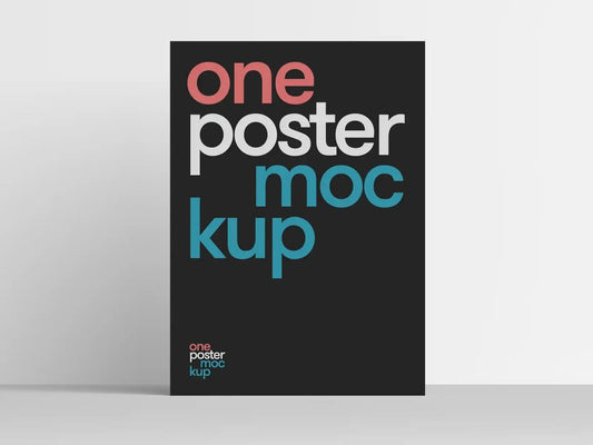 Free One Poster Mockup