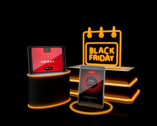 Free Online Promotional Sales On Black Friday Psd