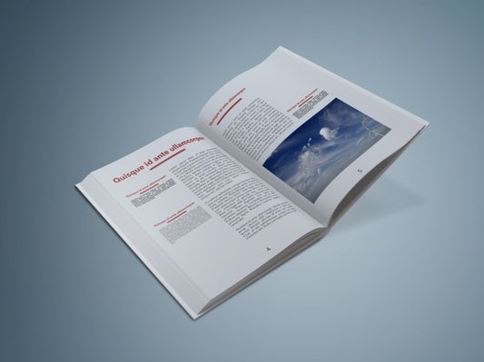 Free Open Book Mock Up Psd