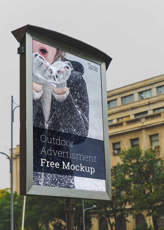 Free Outdoor 9×16 Ad Mockup