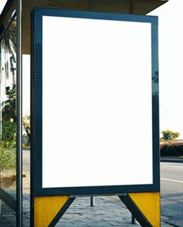 Free Outdoor Bus Stop Billboard Mockup