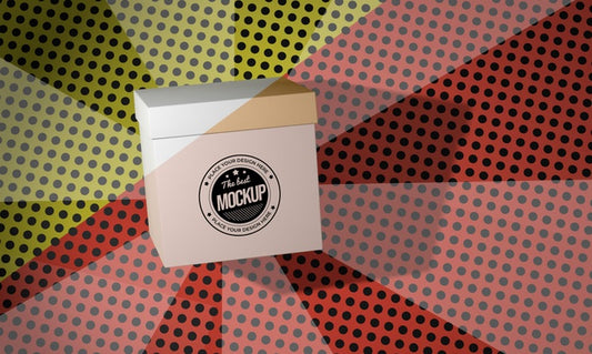 Free Packaging Box Mock-Up Psd