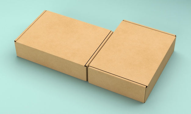 Free Packaging Box Mock-Up Psd