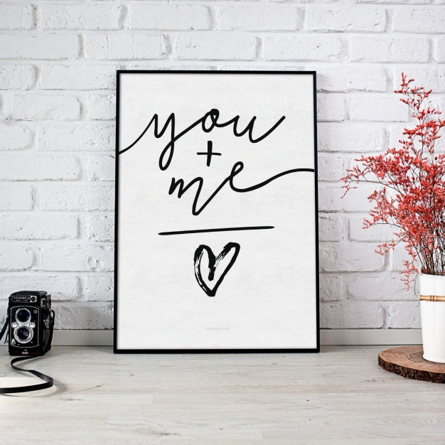 Free Painting Mock Up Design Psd