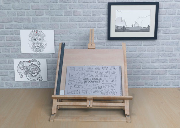 Free Painting Support And Drawings Psd β CreativeBooster