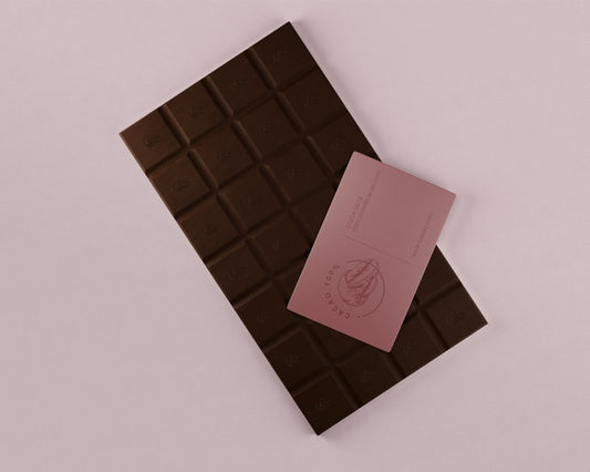 Free Paper Chocolate Packaging Mock-Up Psd