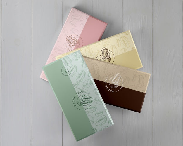 Free Paper Chocolate Wrapping Designs Psd