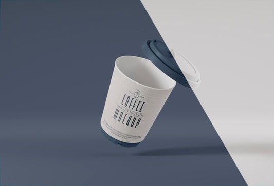 Free Paper Coffee Cup Branding Psd