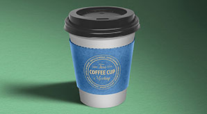 Free Paper Coffee Cup Mockup Psd