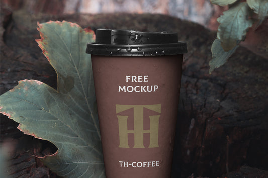 Free Paper Cup Psd Mockup