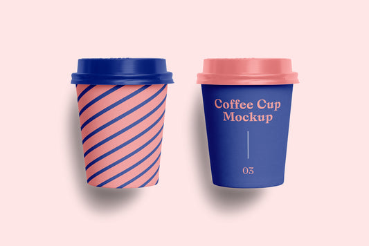 Free Paper Cups Mockup