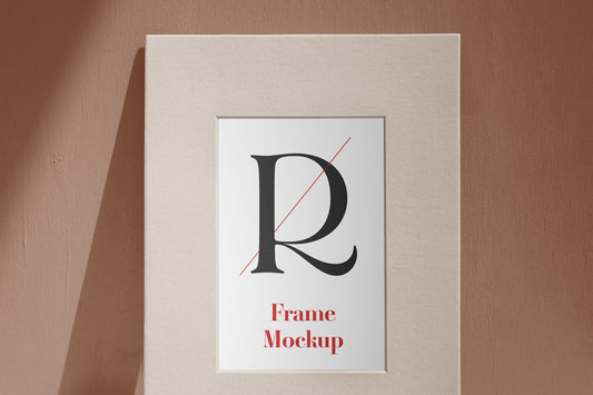 Free Paper Frame Mockup