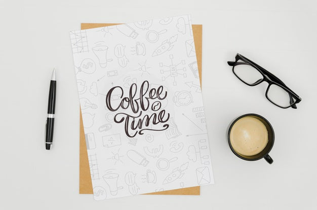 Free Paper Mock-Up On White Background Psd