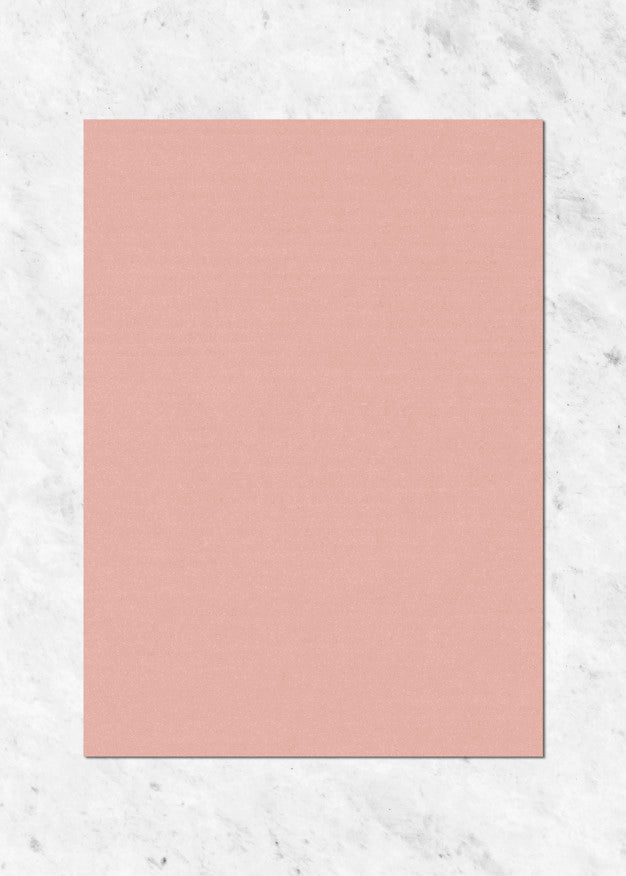 Free Paper Mockup On Marble Background Psd