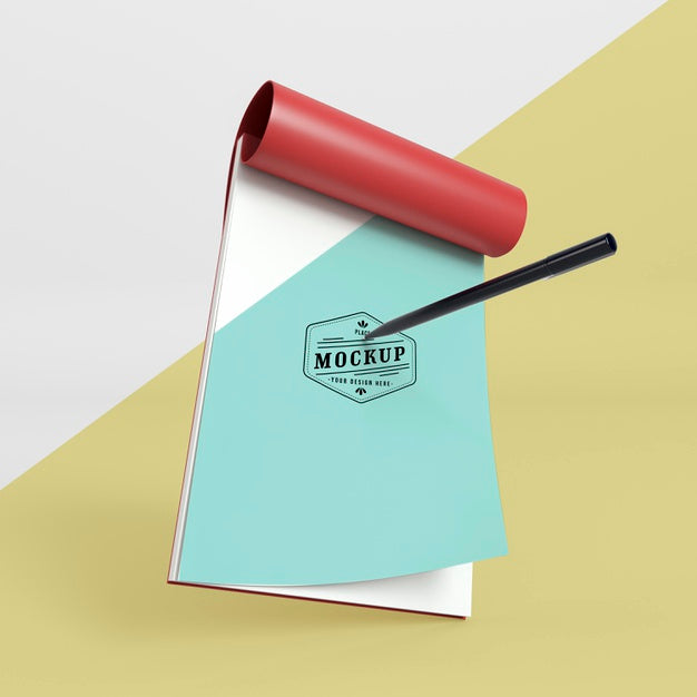 Free Paper Pop Concept Mock-Up Psd