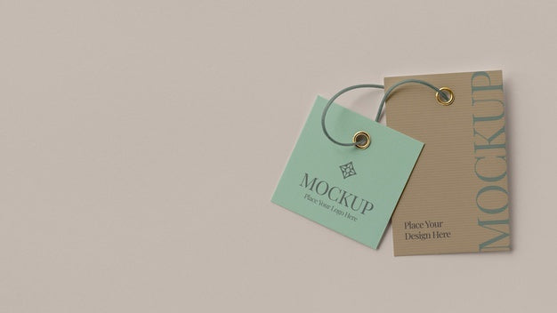 Free Paper Tag Design Mockup Psd – CreativeBooster
