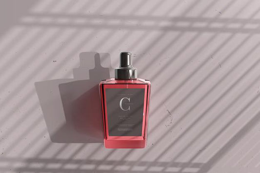 Free Perfume Bottle and Packaging Box Mockup PSD - PsFiles