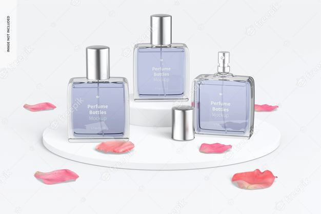 Free Perfume Bottles Mockup Psd