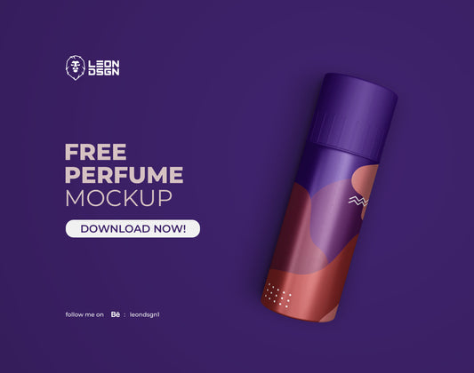 Free Perfume Mockup