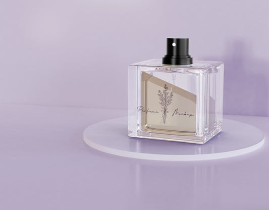 Free Perfume Packaging Mockup Psd