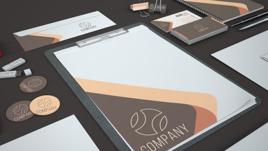 Free Perspective Stationery Showroom Psd