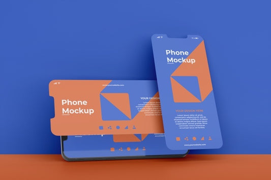 Free Phone Mockup Design Of Multiscreen Gravity Psd