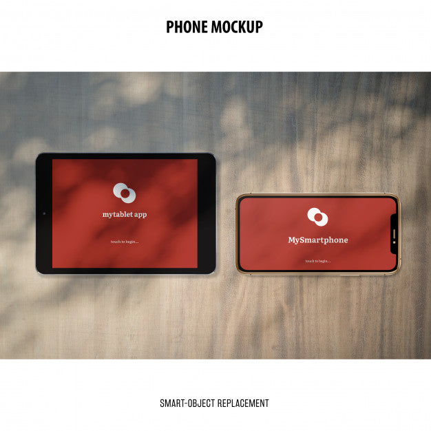 Free Phone Screen Mockup Psd