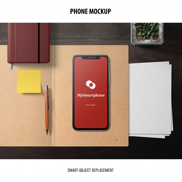 Free Phone Screen Mockup Psd