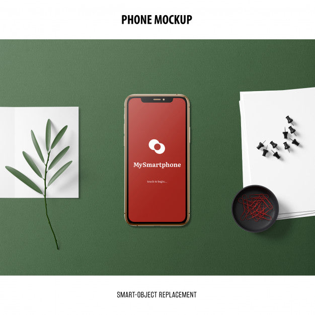 Free Phone Screen Mockup Psd